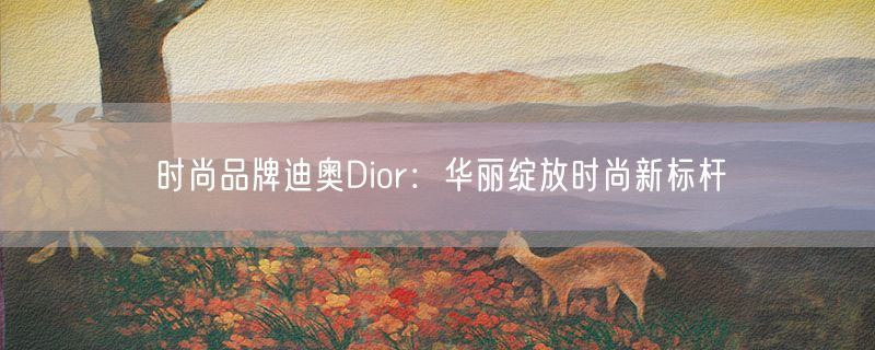 时尚品牌迪奥Dior：华丽绽放时尚新标杆
